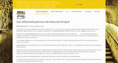 Desktop Screenshot of napolisotterranea.org