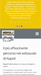 Mobile Screenshot of napolisotterranea.org